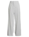 Cambio Woman Pants Light Grey Size 12 Polyester, Polyamide, Elastane In Gray