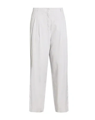 Cambio Woman Pants Light Grey Size 4 Lyocell In White