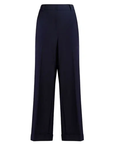 Cambio Woman Pants Midnight Blue Size 14 Polyester, Viscose, Elastane In Black