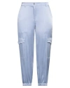Cambio Woman Pants Sky Blue Size 12 Acetate, Viscose In Blue