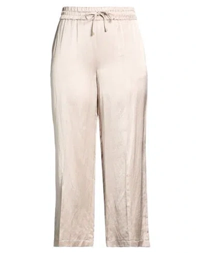 Cambio Woman Pants Taupe Size 4 Viscose, Linen, Cotton In Neutral