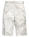 Cambio Woman Shorts & Bermuda Shorts Sage Green Size 4 Cotton, Elastane In Sage Green