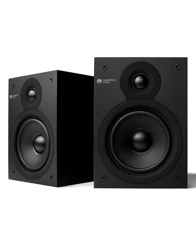 Cambridge Audio Sx-50 Compact Bookshelf Speakers - Pair In Black