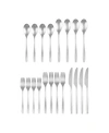 Cambridge Averie Satin 20-piece Flatware Set, Service For 4 In Silver-tone