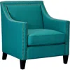 Cambridge Bridgehampton Accent Chair W/ Nail Trim, 29"wx31"dx35.5"h