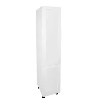 Cambridge Everest Quick Assemble Modern Style With Soft Close, Shaker Pantry Kitchen Cabinet In White