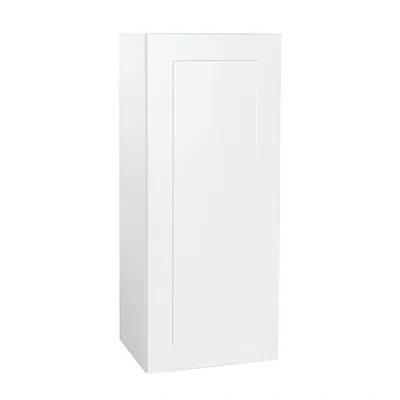 Cambridge Everest Quick Assemble Modern Style With Soft Close, Shaker Wall Kitchen Cabinet In White