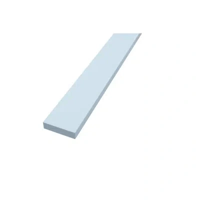 Cambridge Everest Shaker White Slab Style Wall Kitchen Cabinet Filler (36 In W X 0.75 In D X 30 In H) In Matte