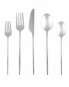 Cambridge Gaze Mirror 20-piece Flatware Set, Service For 4 In Gray