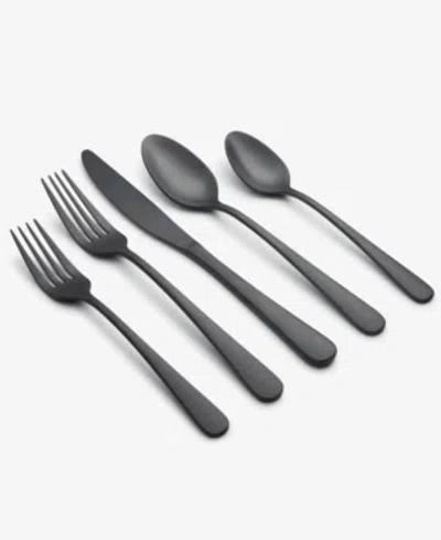 CAMBRIDGE KEENE HAMMERED SATIN 20-PIECE FLATWARE SET, SERVICE FOR 4