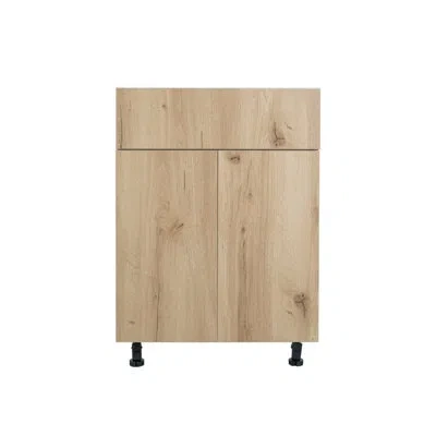 Cambridge Radiance 17 Ready To Assemble Light Oak Base Kitchen Cabinet,1 Drawer