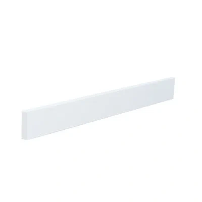 Cambridge Radiance 3 In. W X 34.5 In. H Slab Filler In White Gloss In Gloss;blanc Brillant;white Gloss