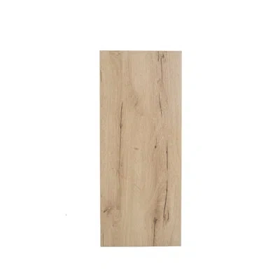 Cambridge Radiance 9 In. W X 12 In. D X 36 In. H Ready To Assemble Slab Wall Kitchen Cabinet In Light Oak In Brown