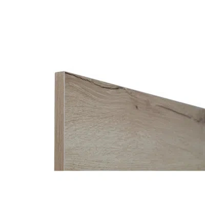 Cambridge Radiance Light Oak Slab Style Kitchen Cabinet Island Back Panel (36 In W X 0.75 In D X 24 In H) In Laminate