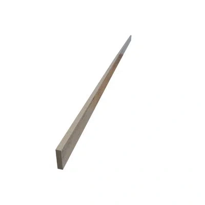 Cambridge Radiance Light Oak Slab Style Kitchen Cabinet Toe Kick (96 In W X 1 In D X 4.5 In H) In Laminate