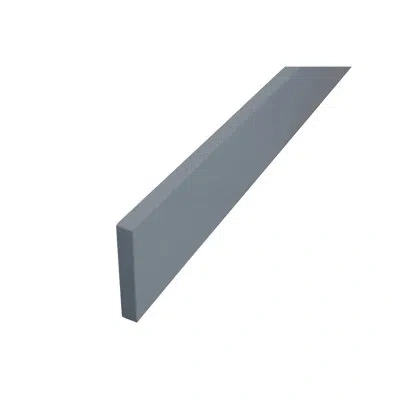 Cambridge Radiance Matte Gray Slab Style Kitchen Cabinet Filler (3 In W X 0.75 In D X 96 In H) In Matte Grey