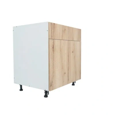 Cambridge Radiance Ready To Assemble Light Oak Sink Base Kitchen Cabinet, 2 Door (24 In. D X 34.50 In. H) In Laminate