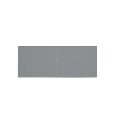 Cambridge Radiance Ready To Assemble Matte Gray 30in. Wall Bridge Kitchen Cabinet In Matte Grey