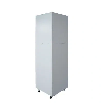 Cambridge Radiance Ready To Assemble Matte Gray Pantry Kitchen Cabinet In Matte Grey
