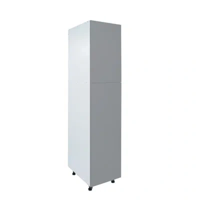 Cambridge Radiance Ready To Assemble Matte Gray Pantry Kitchen Cabinet In Matte Grey