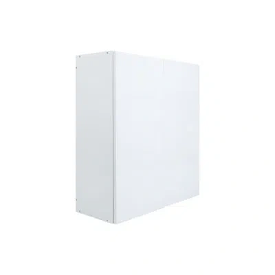 Cambridge Radiance Ready To Assemble Slab Wall Kitchen Cabinet In White Gloss
