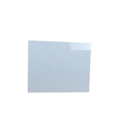 Cambridge Radiance Slab Wall Cabinet End Panel In White Gloss In Gloss;blanc Brillant;white Gloss