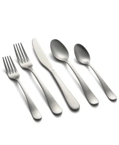 Cambridge Rhiannon Satin 45-piece Flatware Set, Service For 8 In Silver