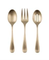 Cambridge Rhiannon Satin Hostess Set, 3-piece In Champagne Gold- Tone