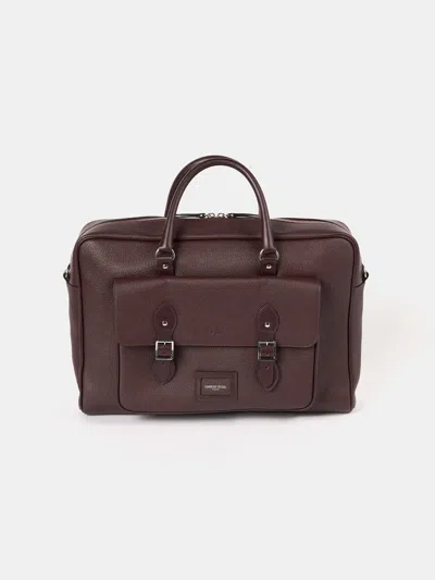 Cambridge Satchel The Brief In Burgundy