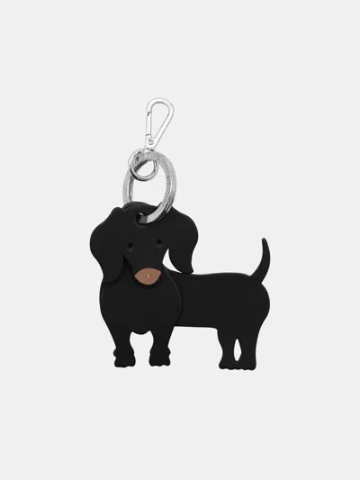 Cambridge Satchel The Dachshund Charm In Black