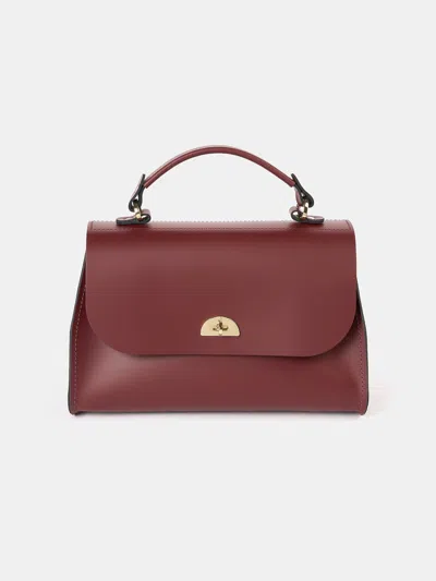 Cambridge Satchel The Daisy In Burgundy
