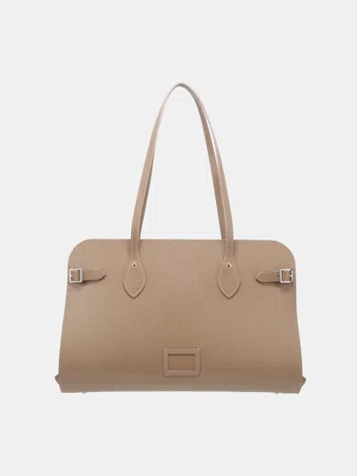 Cambridge Satchel The East West Tote In Taupe Celtic
