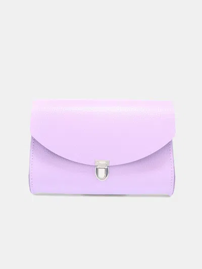 Cambridge Satchel The Large Pushlock In Lavender Celtic Grain