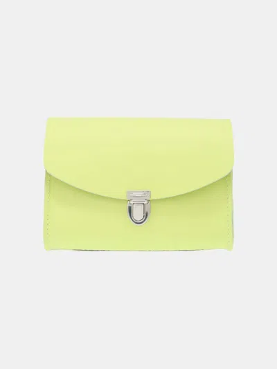 Cambridge Satchel The Medium Pushlock In Electric Green