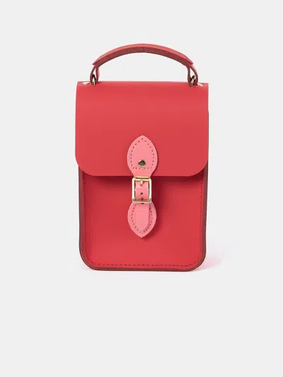 Cambridge Satchel The Mini Binocular Bag In Red