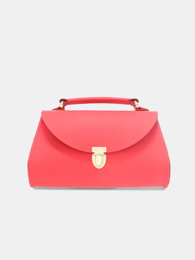 Cambridge Satchel The Mini Poppy In Rouge Matte