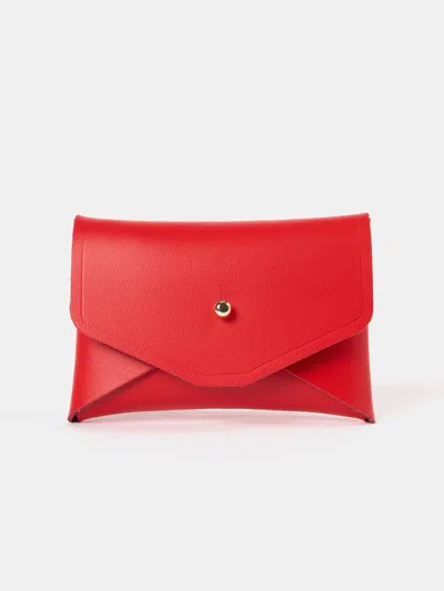 Cambridge Satchel The Mini Purse In Red