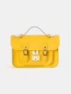 Cambridge Satchel The Peekaboo Miffy Mini Satchel In Yellow