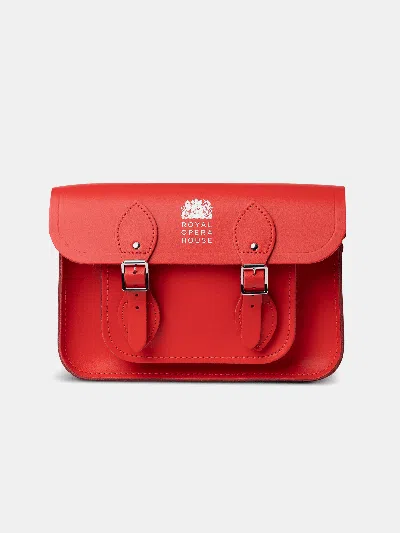 Cambridge Satchel The Royal Opera House 11 Inch Satchel In Red