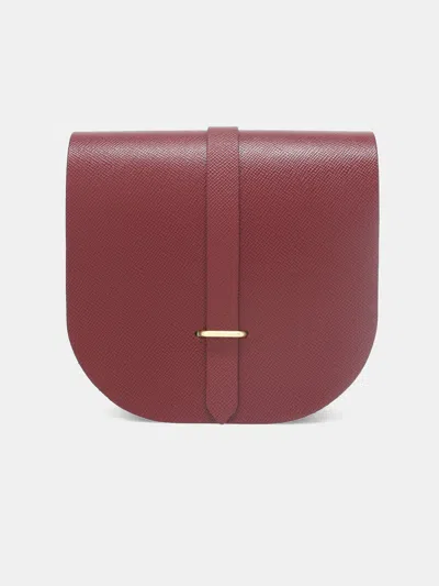 Cambridge Satchel The Saddle Bag In Burgundy