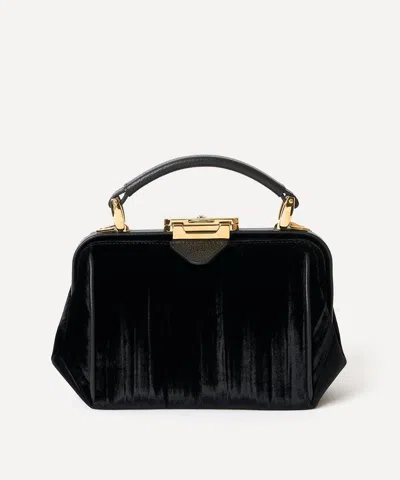 Cambridge Satchel Women's Mini Sophie Velvet Top Handle Bag