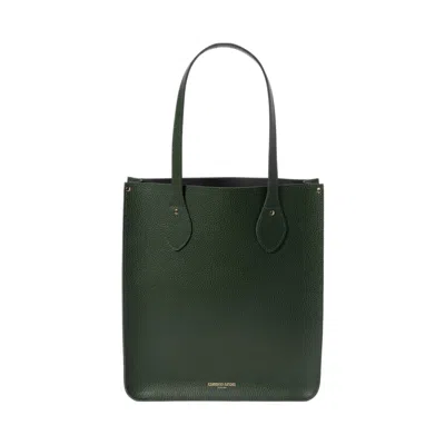 Cambridge Satchel Women's The Tote - Racing Green Celtic Grain