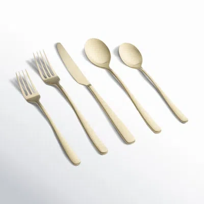 Cambridge Silversmiths 20-piece Flatware Set, Service For 4 In Champagne