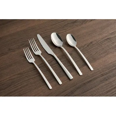 Cambridge Silversmiths Beacon 20 Piece Flatware Set, Service For 4