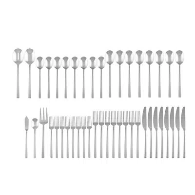 Cambridge Silversmiths Beacon 45 Piece Flatware Set, Service For 8