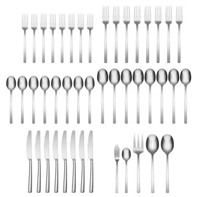Cambridge Silversmiths Cambridge Beacon Mirror 45-piece Flatware Set