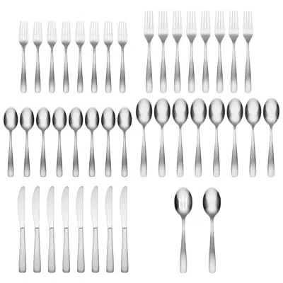 Cambridge Silversmiths Cambridge Bourne 42-piece Flatware Set