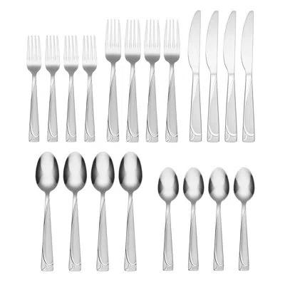 Cambridge Silversmiths Cambridge Mena 20-piece Flatware Set