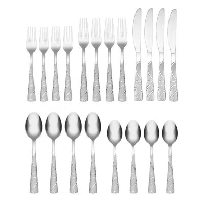 Cambridge Silversmiths Cambridge Sasha Sand 20-piece Flatware Set