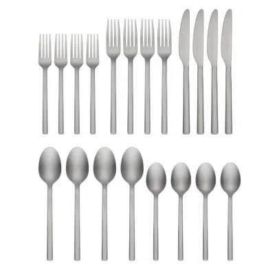 Cambridge Silversmiths Cambridge Scout Sand 20-piece Flatware Set
